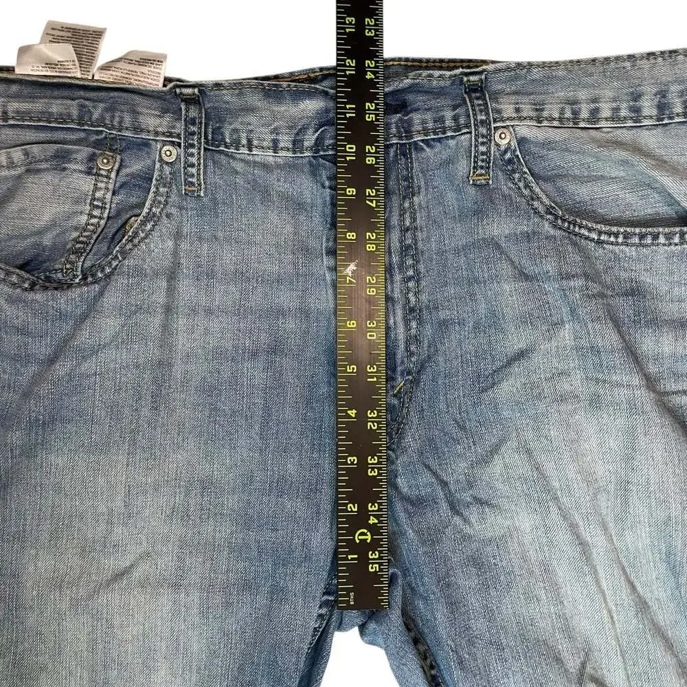 Levi’s 559 Relaxed Straight Jeans Mens 38x34 Light Wash Denim